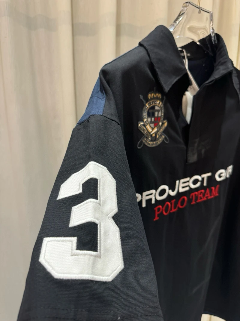 トップス Project G/R Polo Parody Shirts project gr polo parody shirts navy - メルカリ