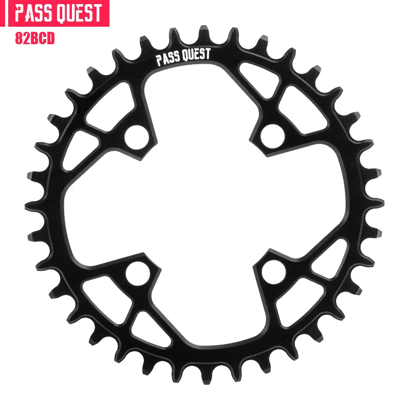 

PASS QUEST 82BCD Bicycle Chainring Narrow Wide Chain Wheel for TREK FSA Alpha Drive Marlin 7 MTB Bike 30T-36T Bicycle Crankset