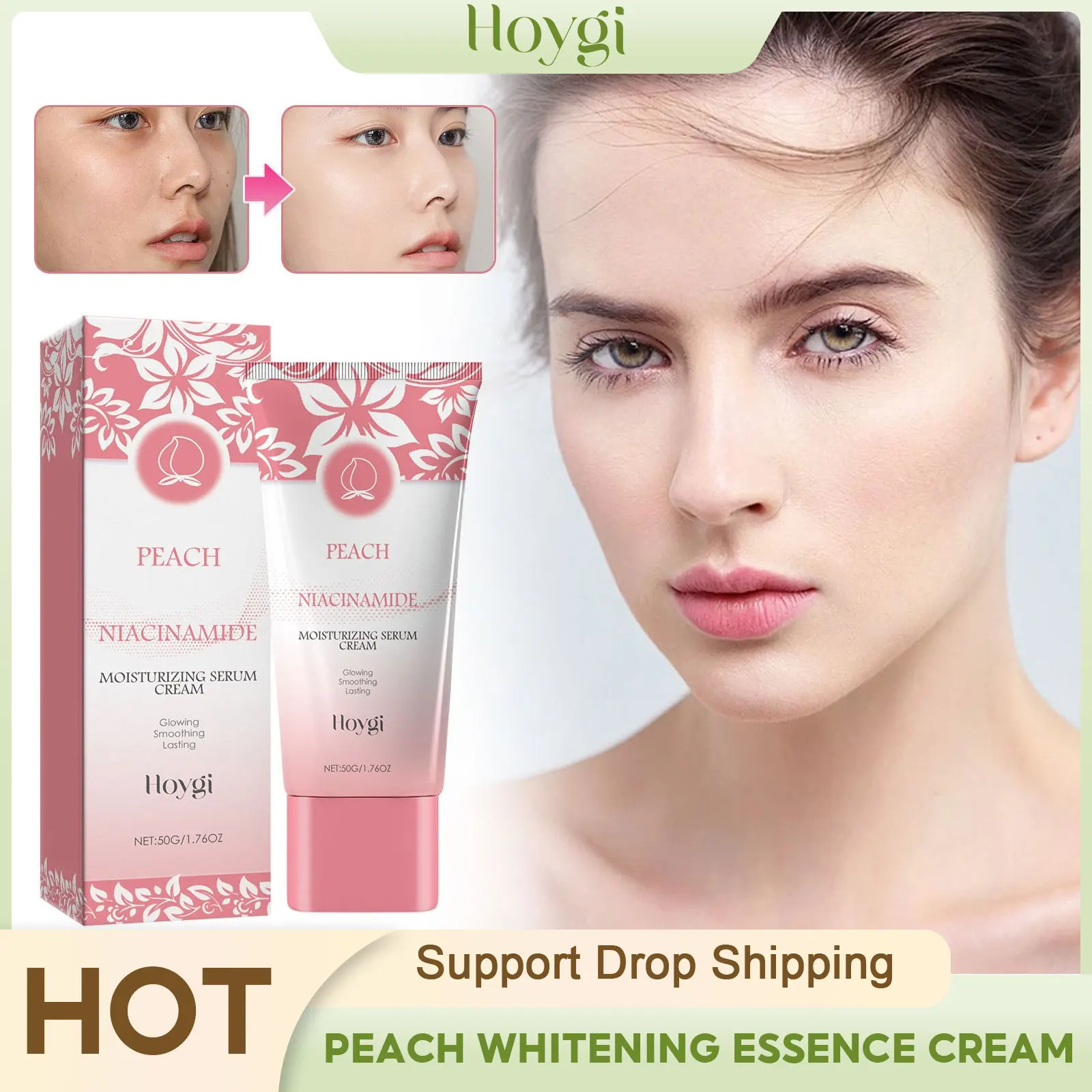 

Nicotinamide Body Whitening Cream Bleaching Elbow Joints Back Legs Dark Skin Remover Lighten Melanin Beauty Brighten Body Lotion