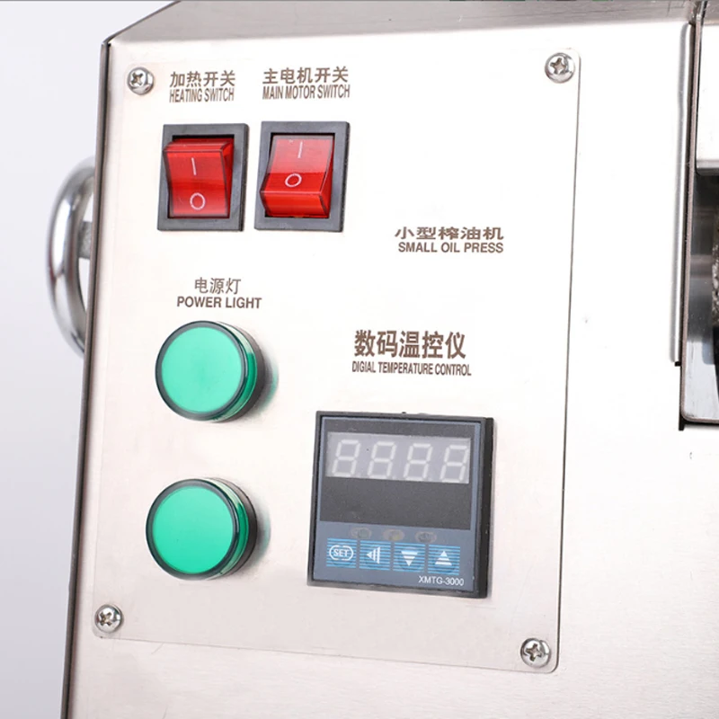 Oil Press Machine Stainless Steel Commercial 15Kg Per Hours Peanut Sunflowers Squeeze 4