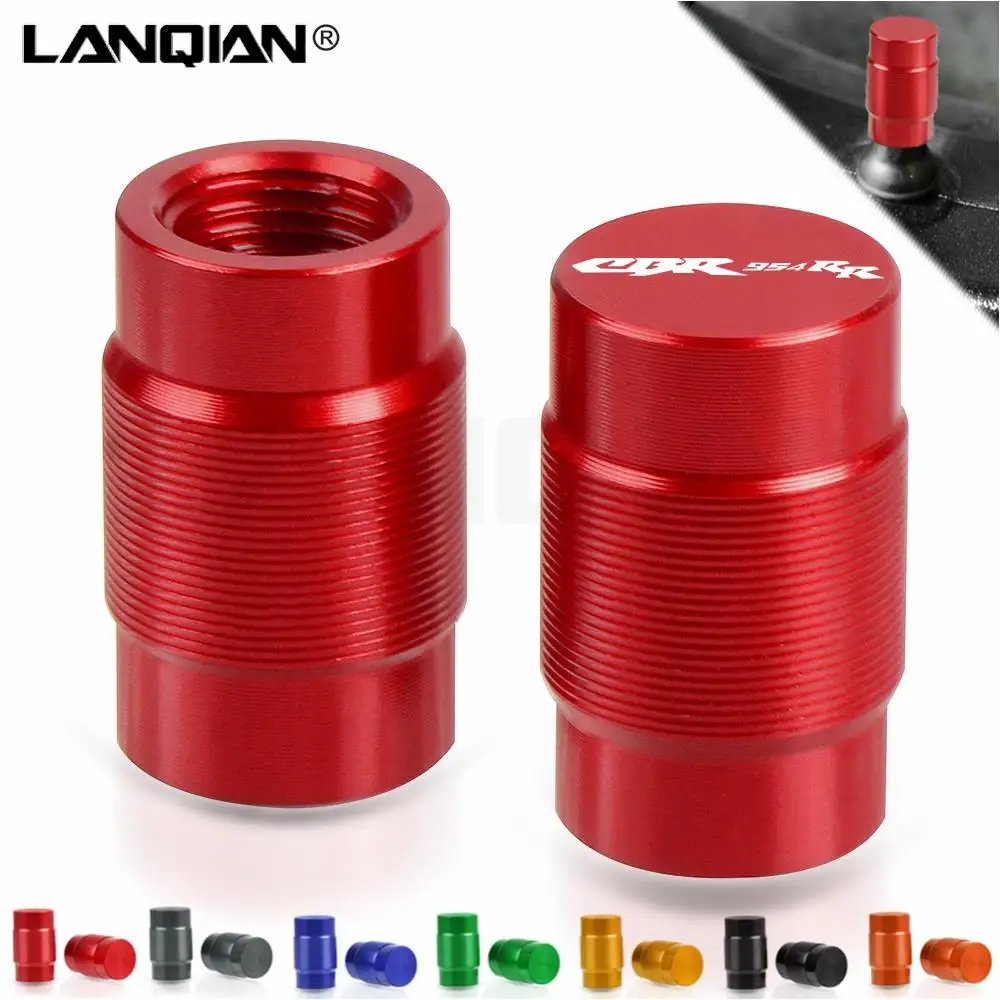 

For Honda CBR954RR Motorcycle Aluminum Wheel Tire Valve Stem Caps Airtight Covers CBR 954 RR 2002 2003 2004 2005 2006 CBR 954RR