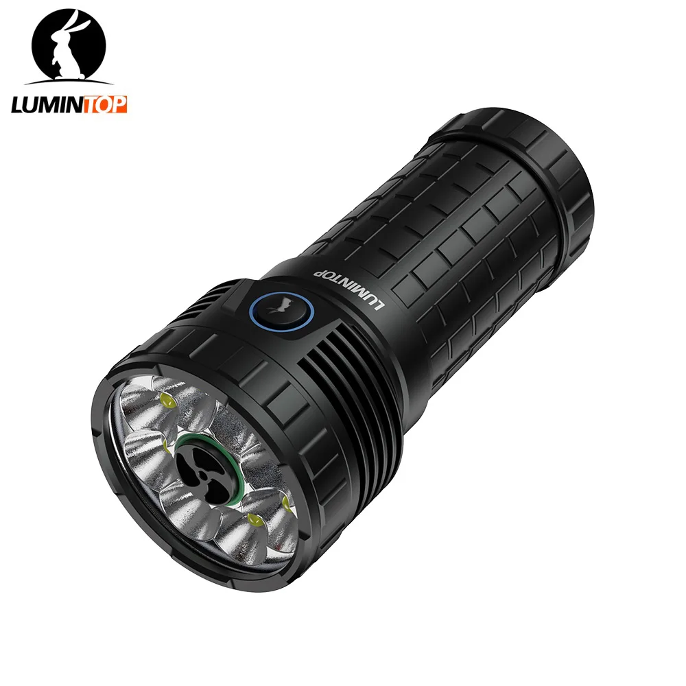 8 LED flashlight Lumintop Mach 21700 flashlight 26000 lumens with 520