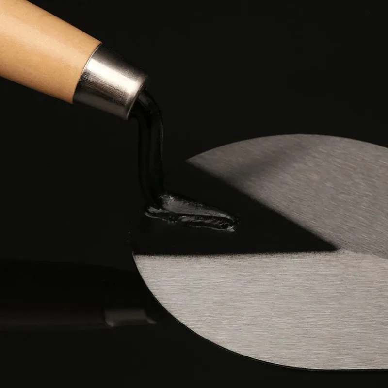 1pc Carbon Steel Trowel Garden Floor Road Concrete Stepping Driveway DIY Pavement Brick Trowel With Cement And Mortar