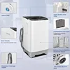 Nictemaw Portable Washing Machine, 20Lbs Capacity Full-Automatic Portable Washer, 2.8Cu.ft Washer 6
