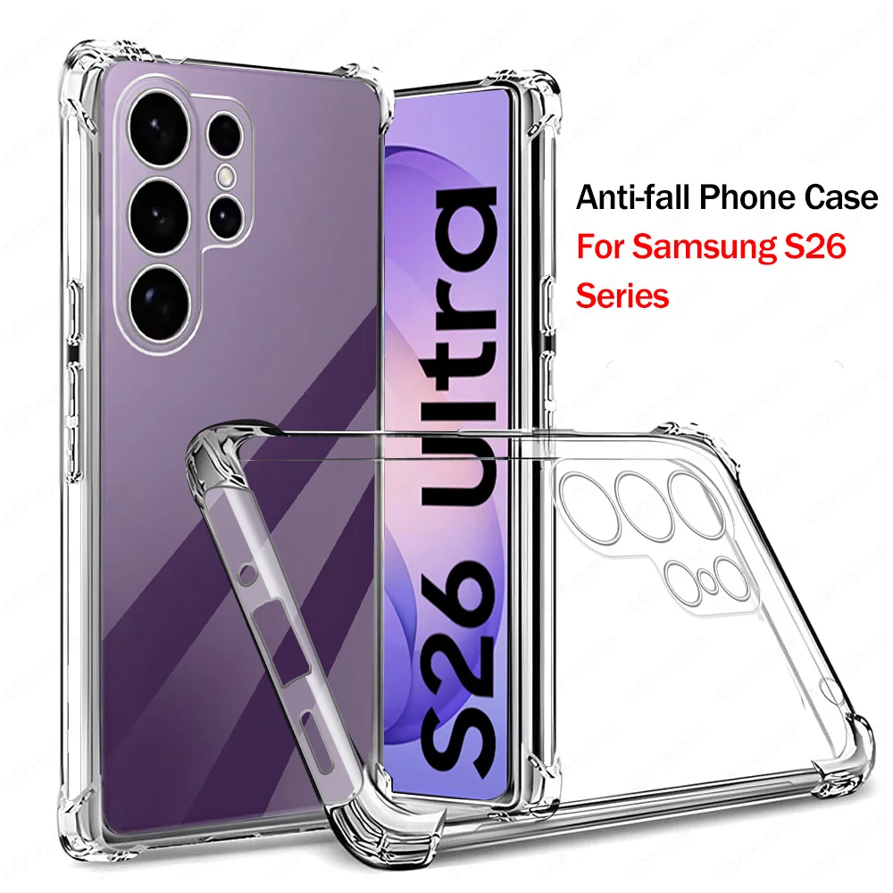 รูปสินค้า เคสซิลิโคนใสกันกระแทก Samsung Galaxy S26 Ultra