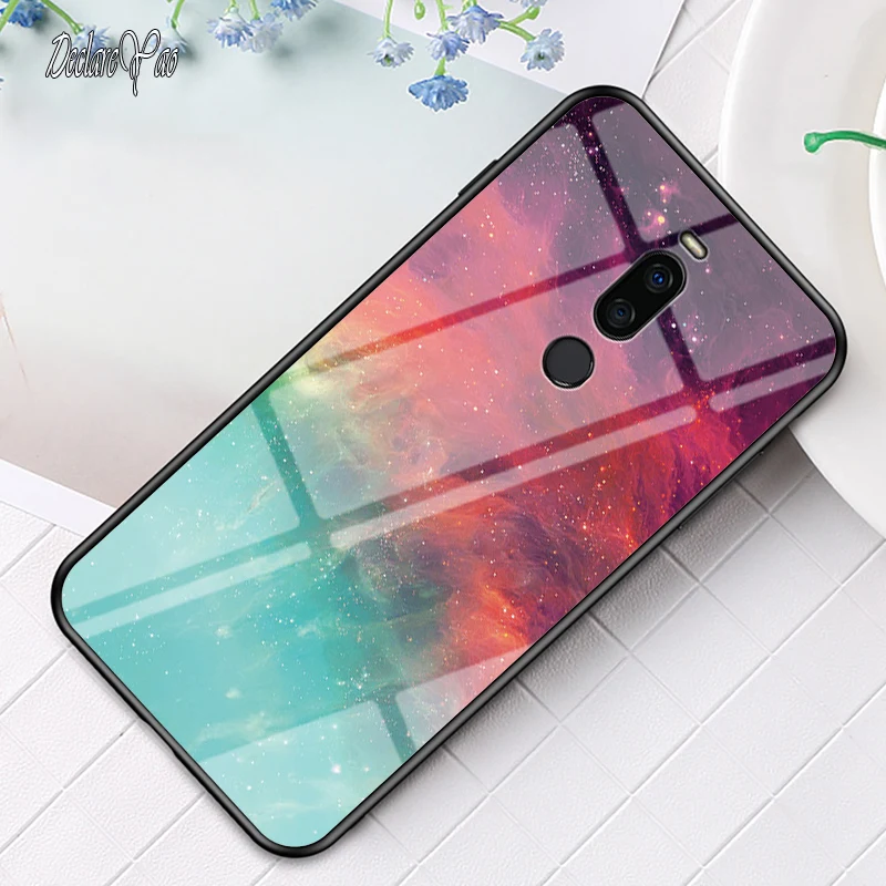 For Meizu v8 x8 Glass Case DECLAREYAO Luxury Ultra Slim Hard Mirror Tempered Glass Coque For Meizu M5 M5s M6T Note 5 6 9_voghion.com