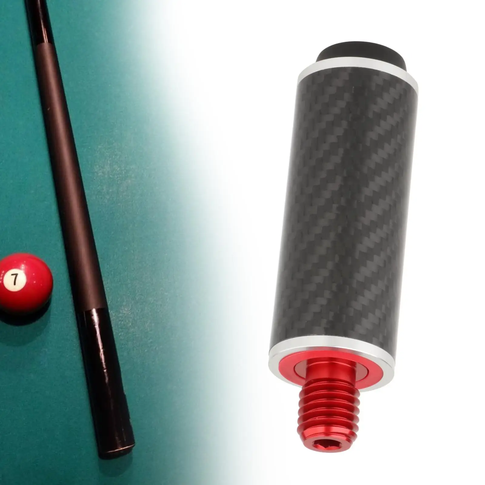 Cue End Extender Adapter Billiard Connect Shaft Billiards Pool Cue Extension