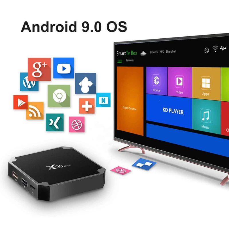 X96 MINI Android 7.1.2 Amlogic S905W 4K TV BOX 2GB/16GB