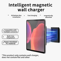 Magnetic wall charger mounting accessories Ipad tablet magnetic bracket 86 bottom box magnetic charging wall charging 1