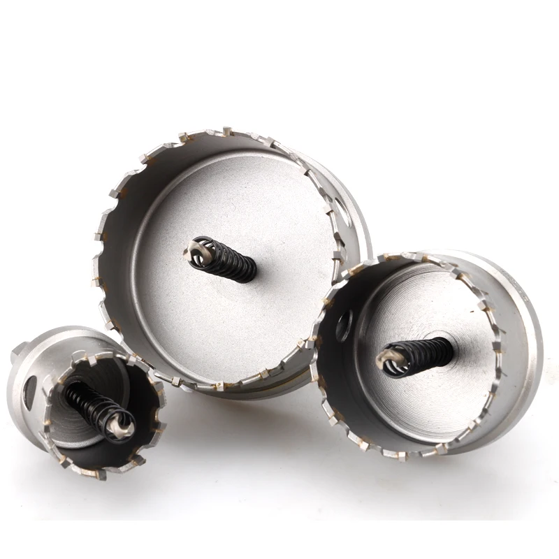 

12-100mm Drill Bit M35 Carbide Cobalt Steel Alloy Hole Saw Cutter Bit set Stainless Steel Plate Iron Metal Cutting Kit