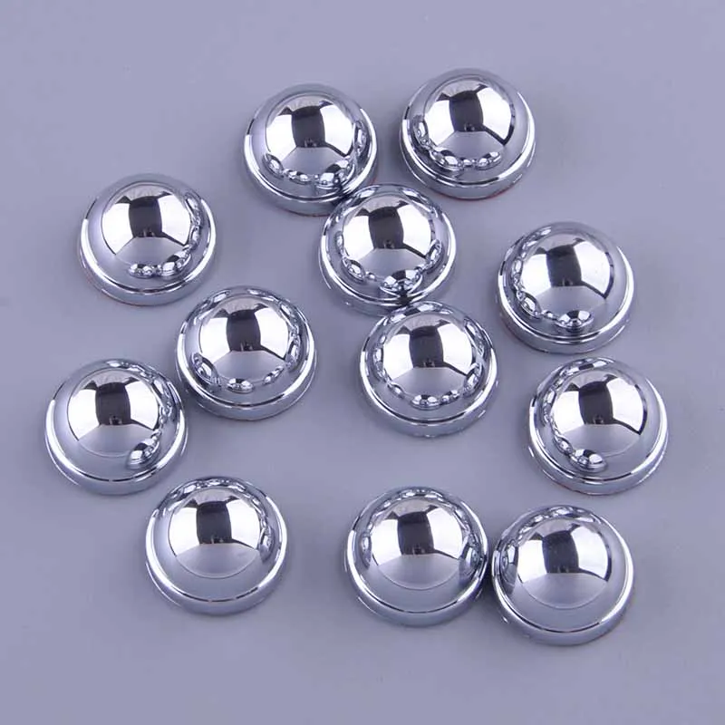 

12pcs Silver Exterior A-Pillar Screw Protection Cover Cap Trim Fit for Jeep Wrangler JK 2007-2011 2012 2013 2014 2015 2016 2017