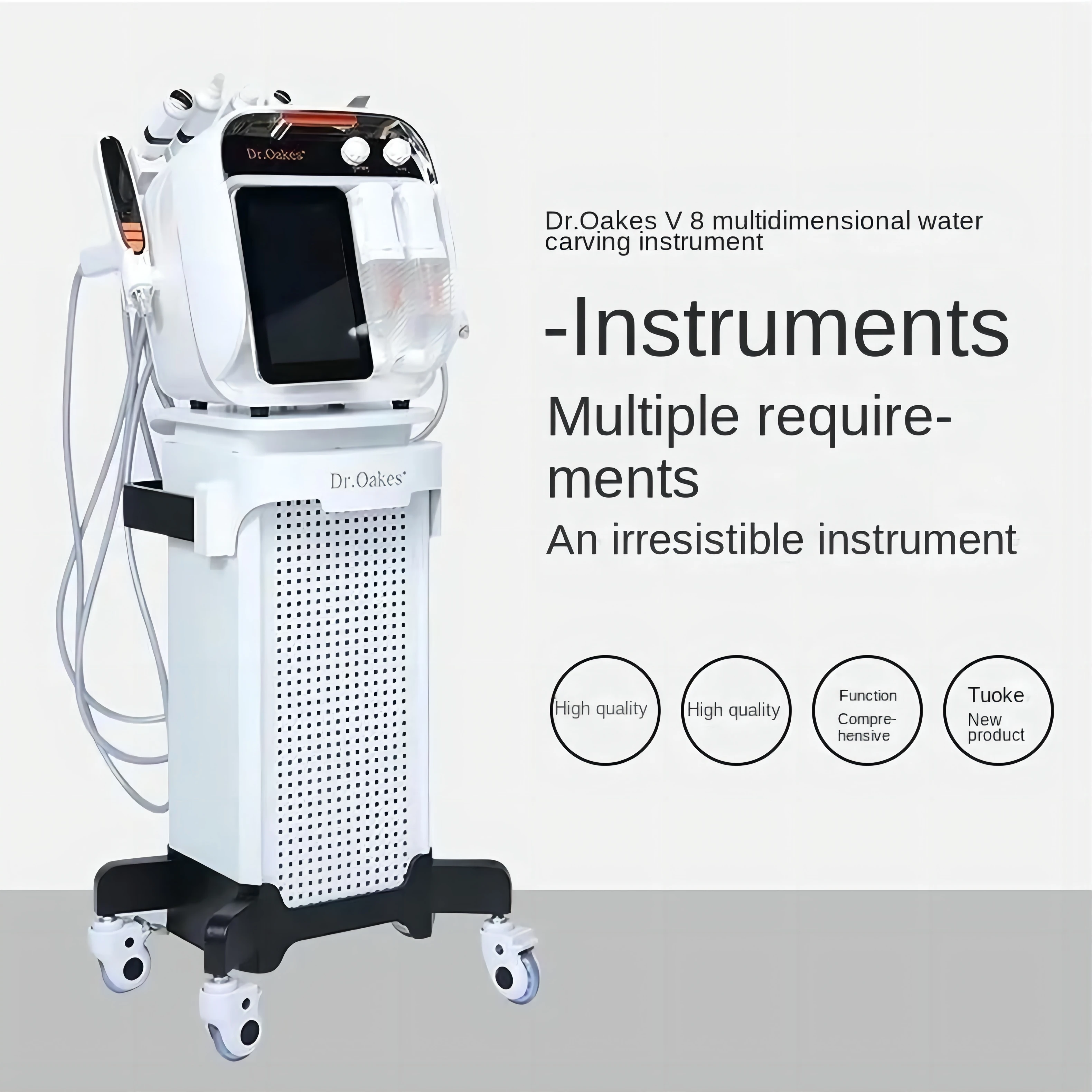 

2024 New 8 in 1 Intelligent Skin Management Multi-Functional Dermabrasion Machine Multi-dimensional deep cleansing