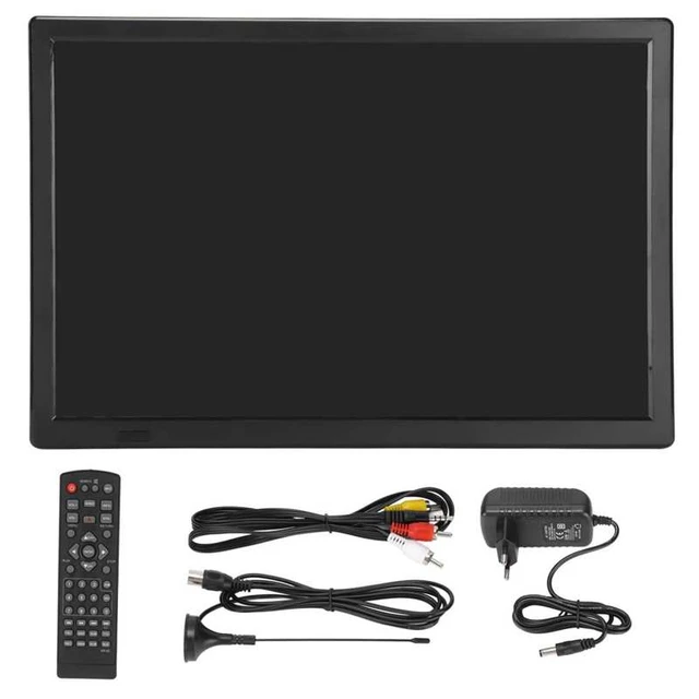 TV Digital portátil de 16 pulgadas para niños, televisión Digital HD 1080P  para viajes en coche, enchufe europeo, Mini TV pequeña de 1280x800 para  coche - AliExpress