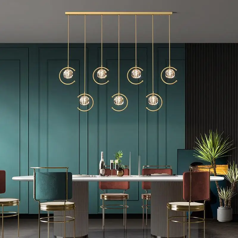 

Креативная светодиодная люстра в стиле постмодерн, художественное крепление, подвесные лампы, Хрустальная декоративная Подвесная лампа для гостиной