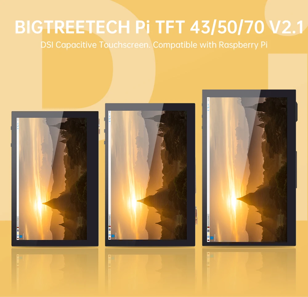BIGTREETECH-Tela de Toque Capacitiva, Exibição Octoprint para