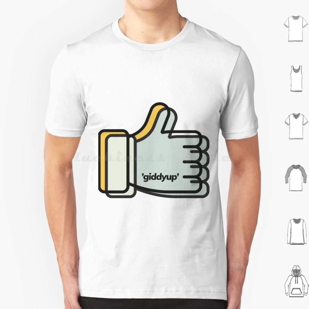 Giddyup _ T Shirt Big Size 100% Cotone Seinfeld Jerry Seinfeld Kramer George 90S Sitcom Funny Tv Elaine Benes Elaine Festus