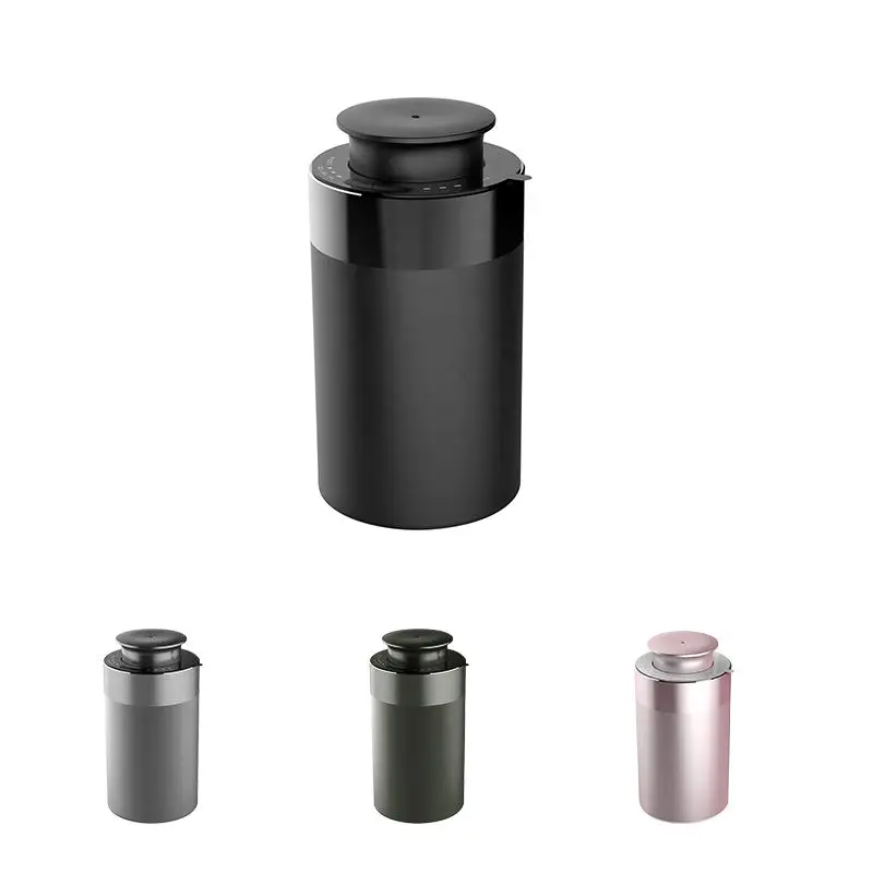 

Mini portable anhydrous aromatherapy essential oil diffuser black car diffuser machine