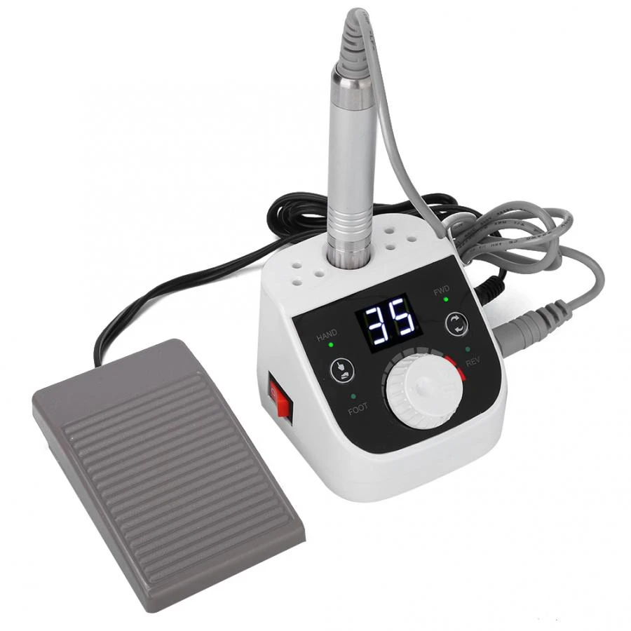 Electric Nail Drill 35000rpm Nail Art Polish Grinding Machine Manicure