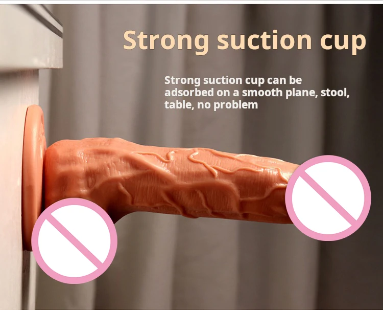 Realistic Dildo for Woman Big and Small Size, Penis Thrusting Dildo Anal and Vaginal Use, Full Soft and Flexible Sd5e775cf1b36426c91954a8cd4ea72690