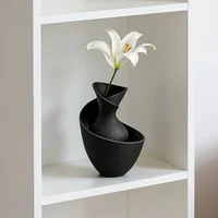 Minimalist Light Luxury Decorative Vase, Living Room Entryway Tabletop Flower Arrangement Ornament, Nordic Style Artistic 5