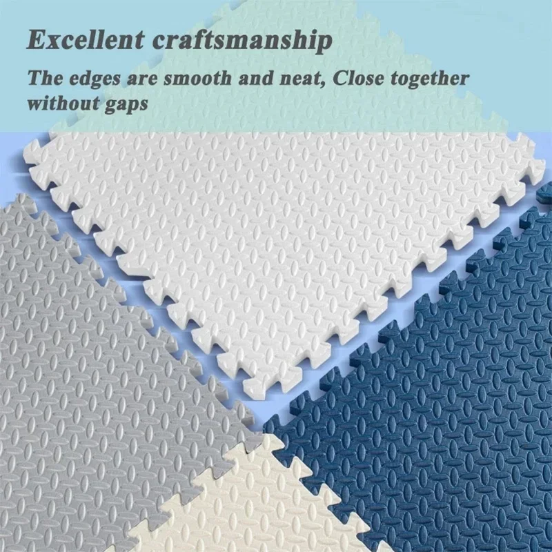1cm Thick Mats for Kids Children Foam Floor Children's Stitching Crawling Climbing Home Bedroom Living Room Tatami Play Mat 4Pcs