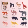 12PCS Miniature Lion Shark Horse Dinosaur Animals Model Set Action Figures Figurine Zoo Cute Education Kids Toy Gift 5