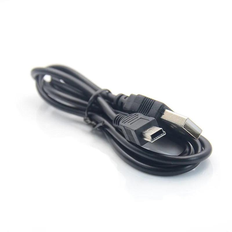 충전 케이블 코드 어댑터 미니 USB 어댑터, MP3 MP4 플레이어용, 80cm 미니 USB 5 핀 B 데이터 충전기, 2000 개/로트