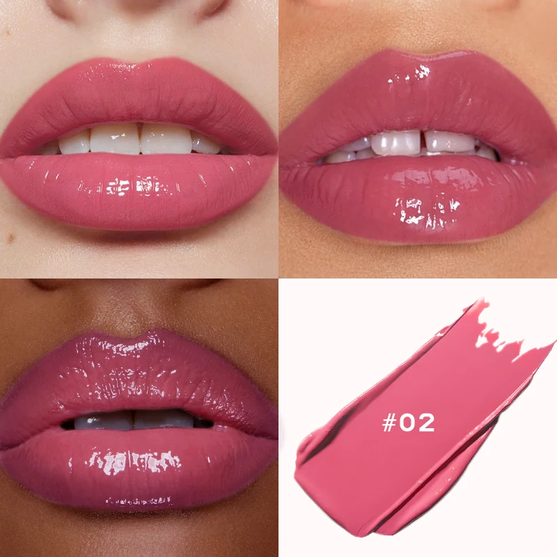 thumbnail image 1 of Watery mirror lipstick white not easy to stain the cup water light moisturizing lip glaze lip gloss, 1 of 5