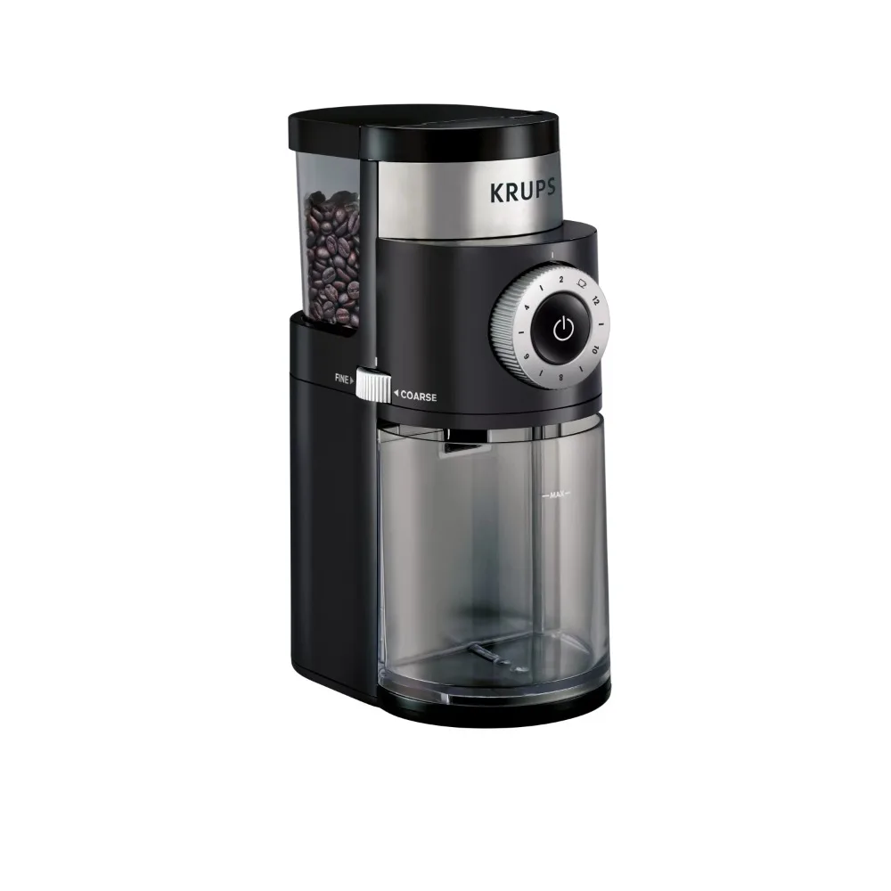 

2023 New Krups 12-Cup Burr Grinder, Coffee Grinders