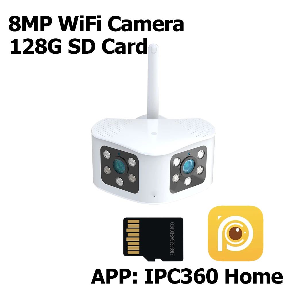 8MP With 128G SD