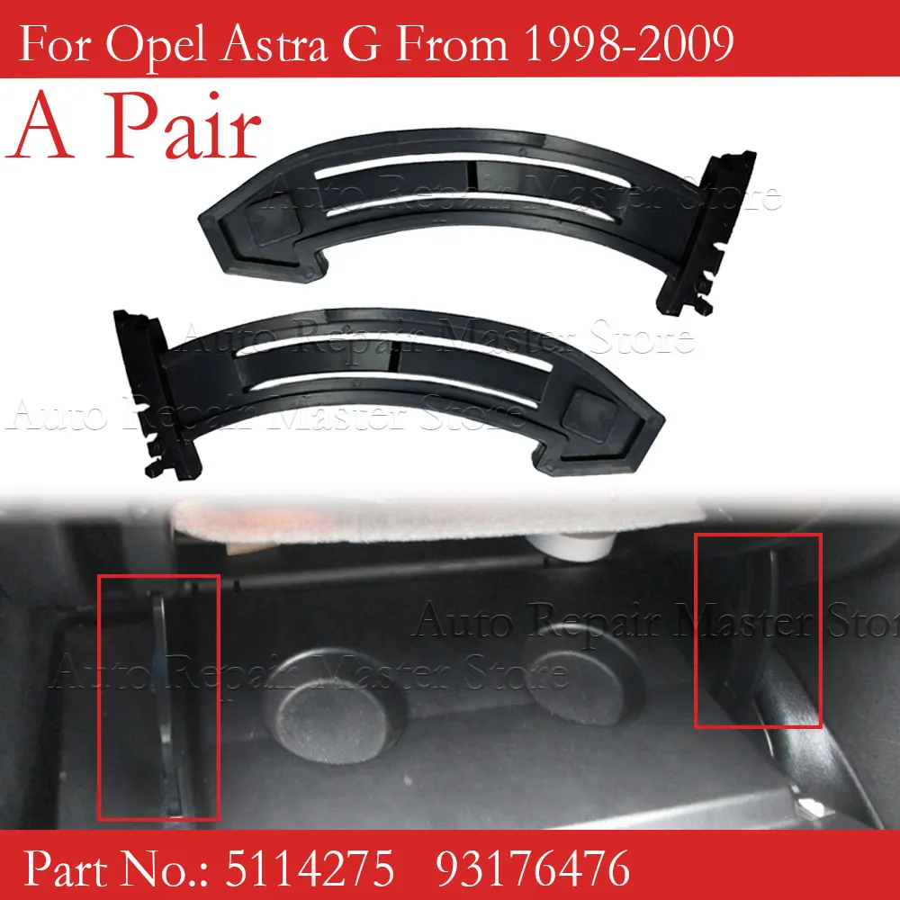 Car Holding Bracket Mount Glove Box Frame Set 5114275 93176476 For Opel Astra G 1998 -2009