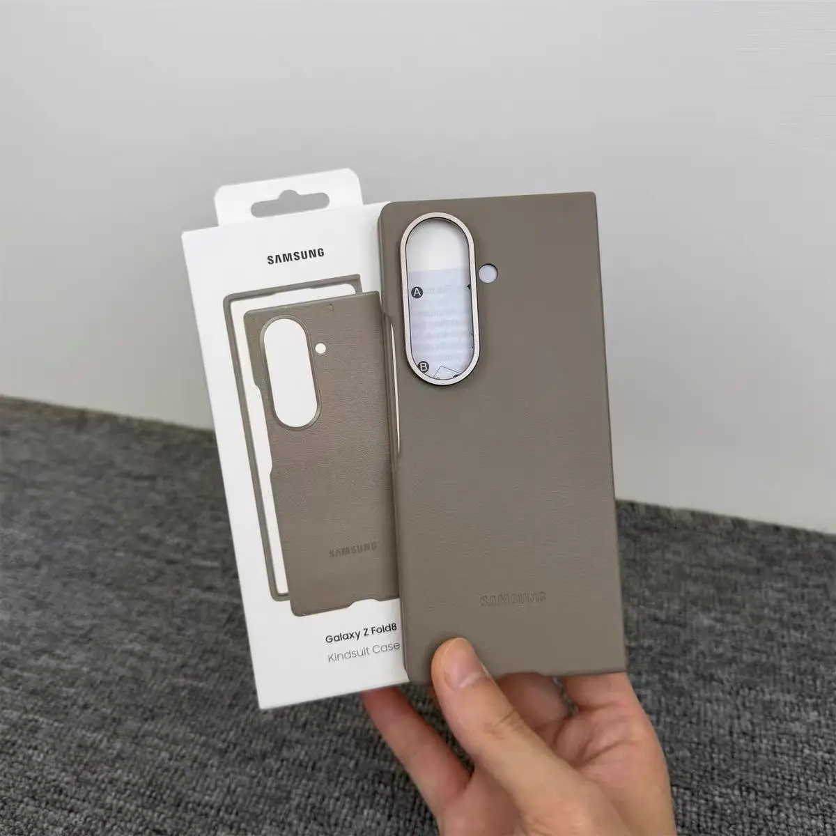 Kindsuit Luxury Leather Case - Premium Shockproof Protective Cover