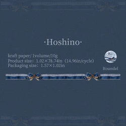 Kawaii Bow Design Washi Tape for DIY and Aesthetic Crafting (E)