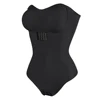 Combinaison de batterie sans bretelles Off initiated Bustier Tube Top Femmes Fermeture avant TUNIControl vêtements protubérants perfectionnés Sous-vêtements rembourrés S-4XL