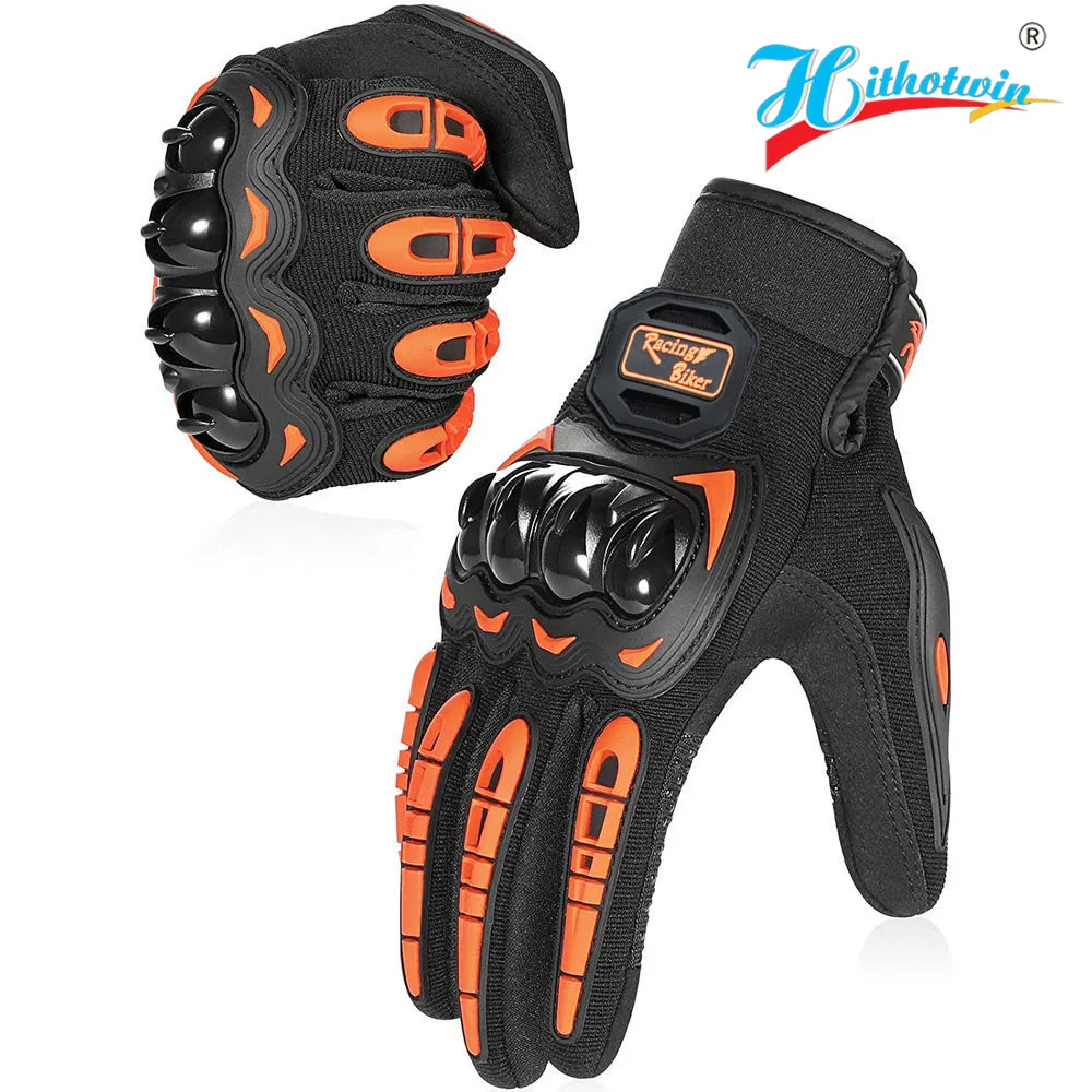 Gants de protection pour Moto, imperméables, écran tactile, doigt complet, protection des articulations en cuir, Anti-chute, antidérapants, pour hommes, nouveauté