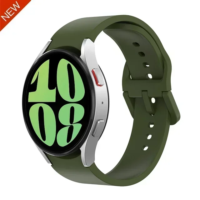 Sleek 20mm Silicone Watch Strap - Premium Wristband