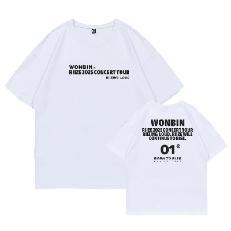RIIZE 2025 Concert Tour RIIZING LOUD Oversized T Shirt Korean