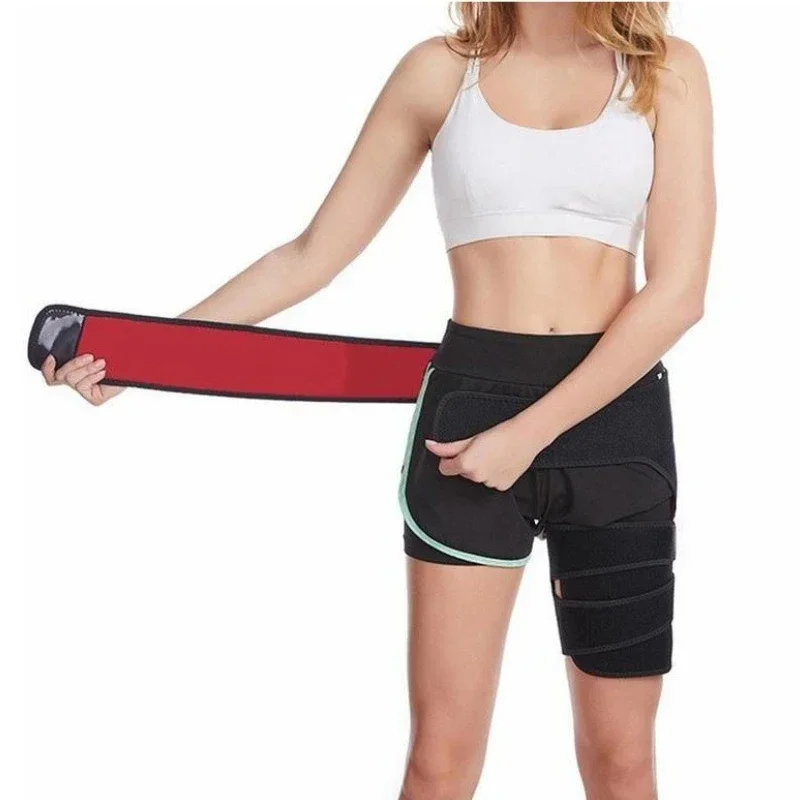 Sciatica Nerve Pain Relief Thigh Compression Brace for Hip Joints Arthritis Groin Wrap Brace Protector Belt Legwarmers New 6