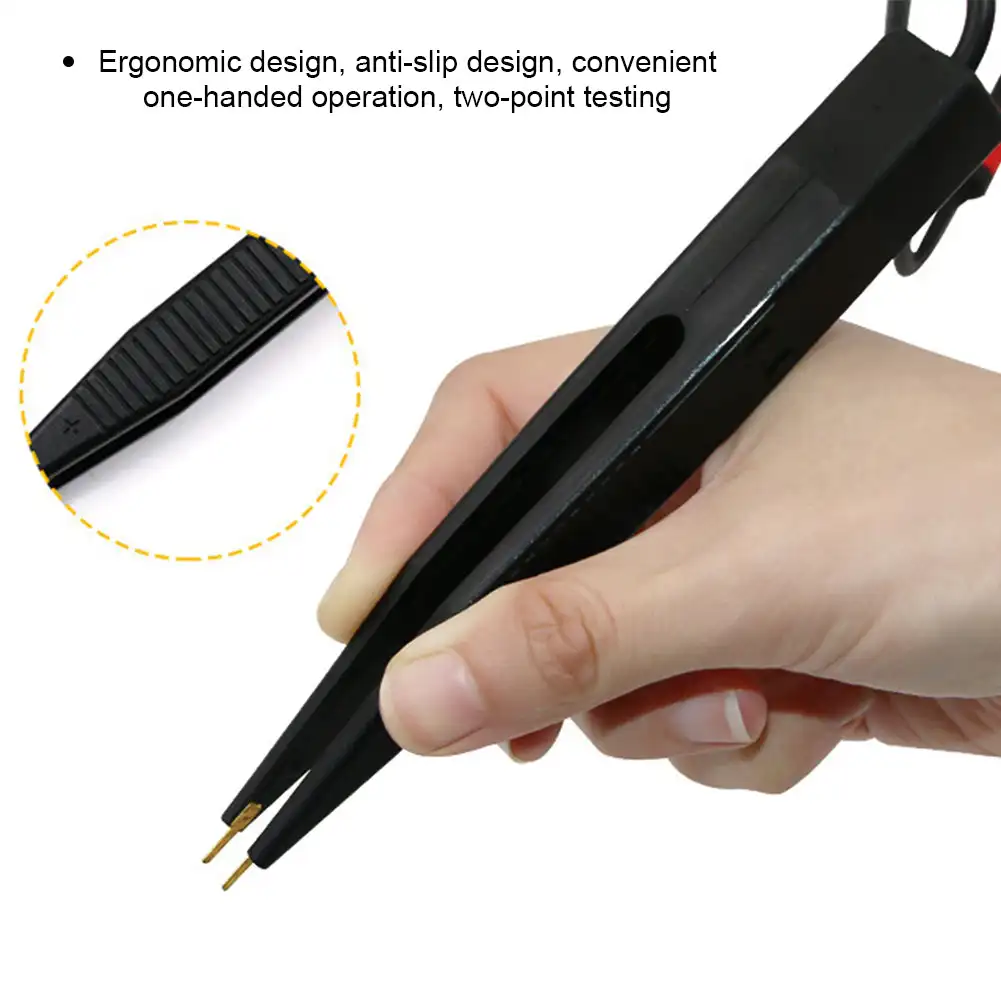 Capacitor Clip LCR Universal Test Clip Capacitor Resistance Detector Line Capacitance Test Leads Multimeter Accessories