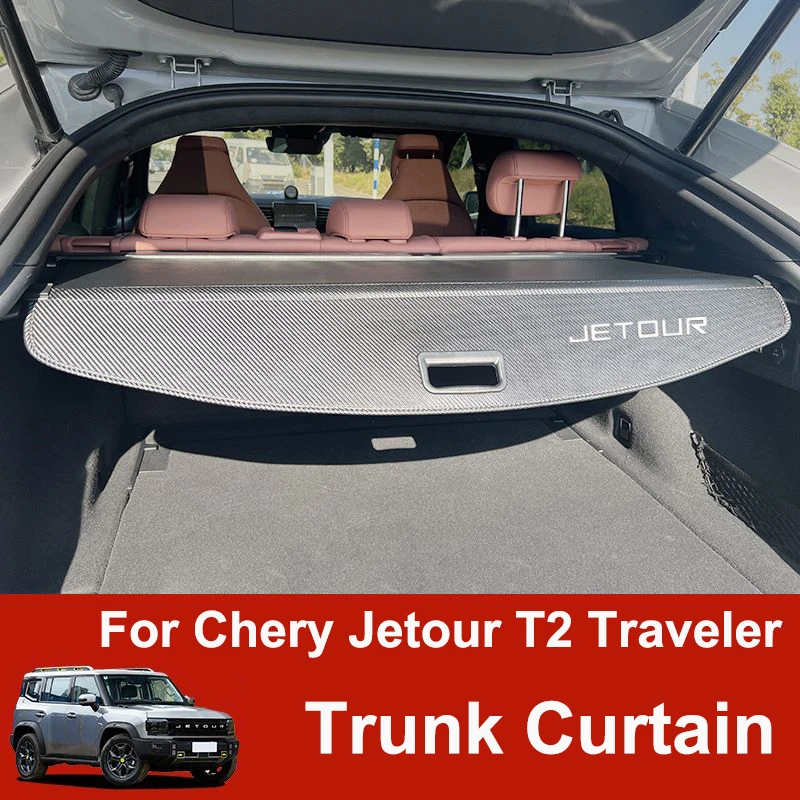 

Jetour Trunk Partition Panel For Chery Jetour T2 Traveler 2023 2024 Modification Car Trunk Curtain Automotive Interior Parts
