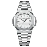 ROKATIE 2024 Luxury 9015 Japanese Movement Stainless Steel Watch 38mm Case Luminous Feature Day 50m Waterproof New Release 1