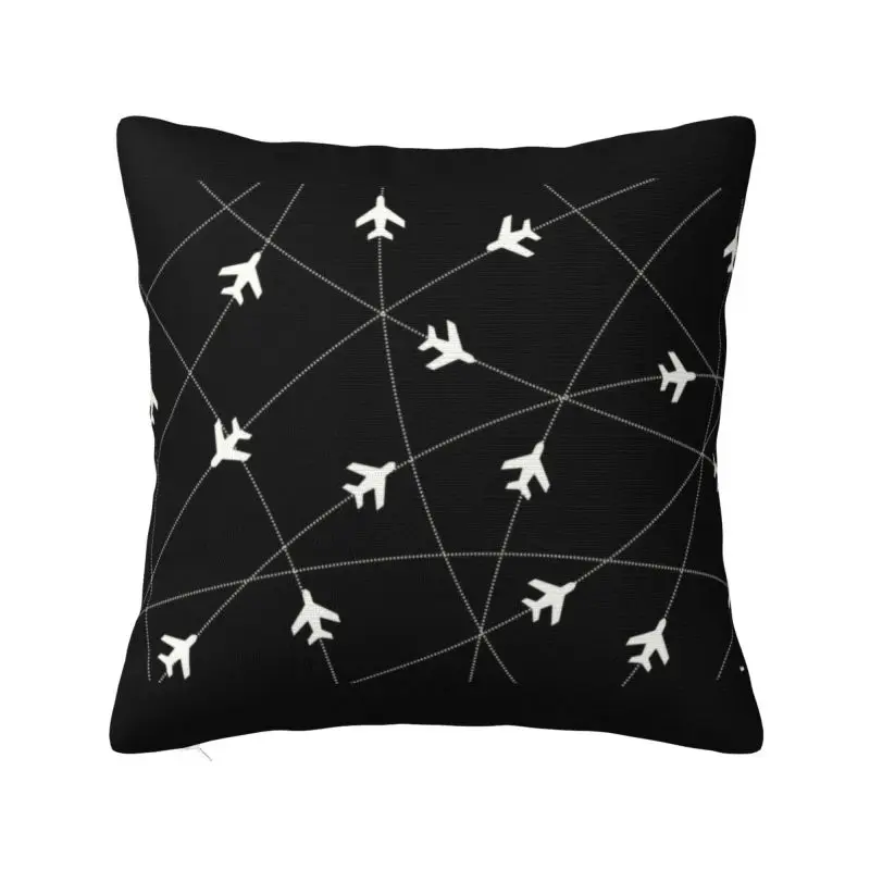 

Air Traffic Controllers Cushion Cover 40x40cm Fighter Pilot Aircraft Soft Nordic Pillow Cases