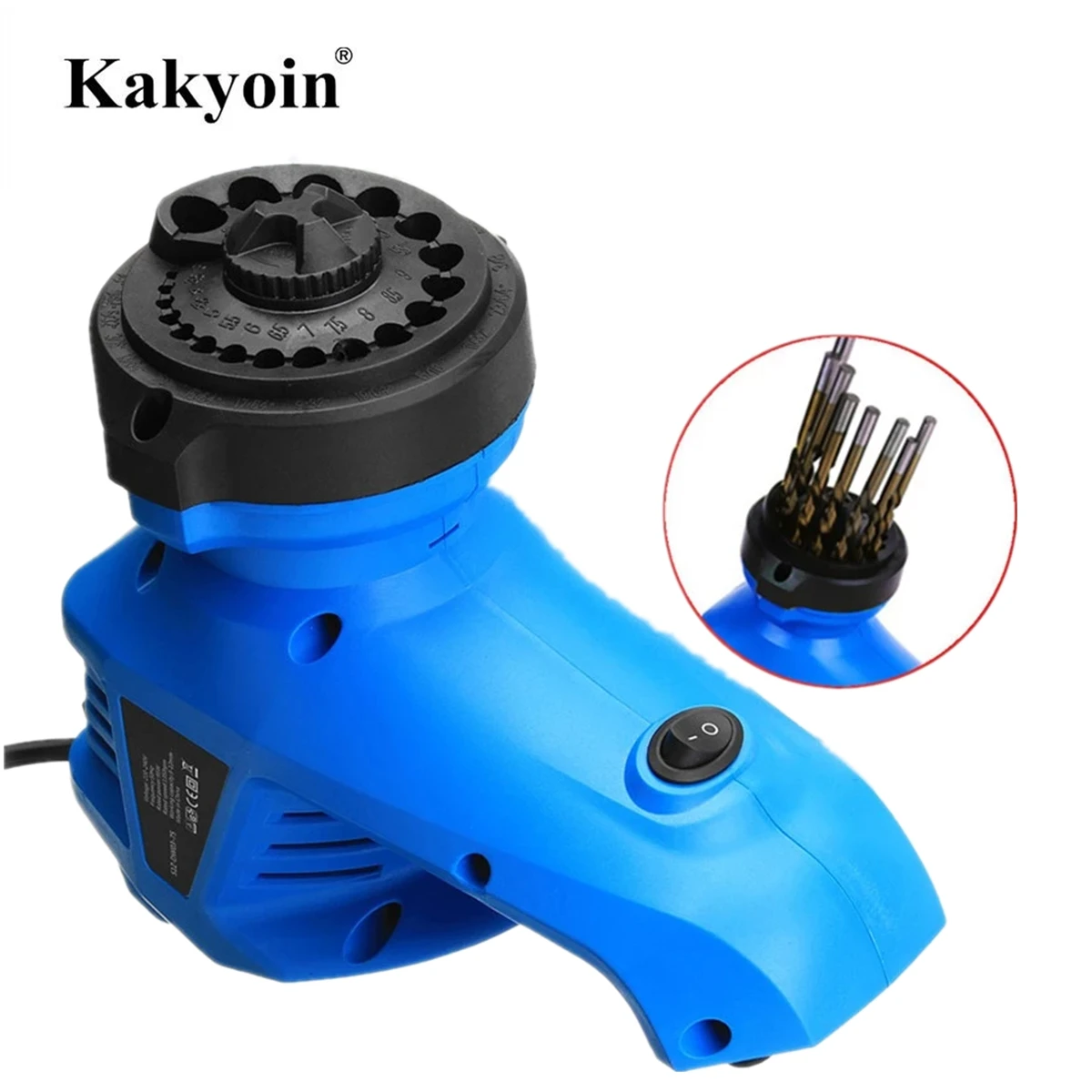 

3-12mm Drill Sharpener Grinder Machine HSS Electric Twist Drill Bit Sharpener High Speed Home DIY Grinding Tools 220V