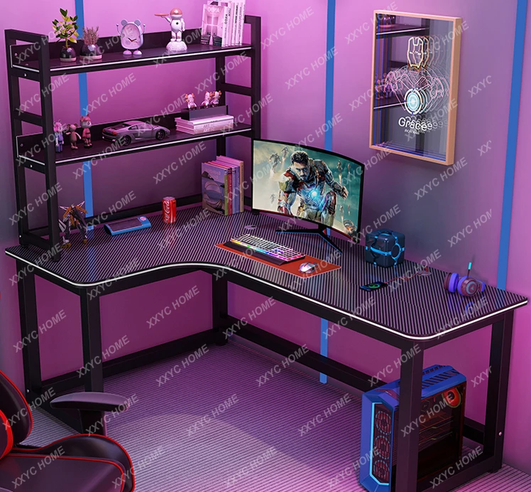 

Game Tables Desktop Home Bedroom Writing Desk Small Table Modern Simple Desk Computer Table and Chair Set