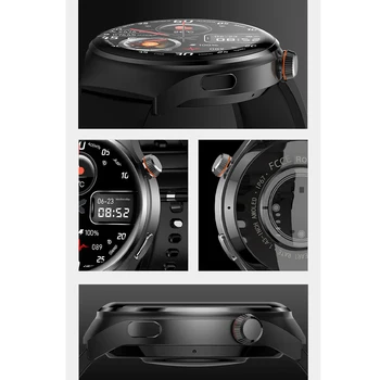MT26 Voice Assistant Outdoor Men Smartwatch AMOLED Health Monitoring Professional Sports Fitness Wireless Charging GPS Tracker 3