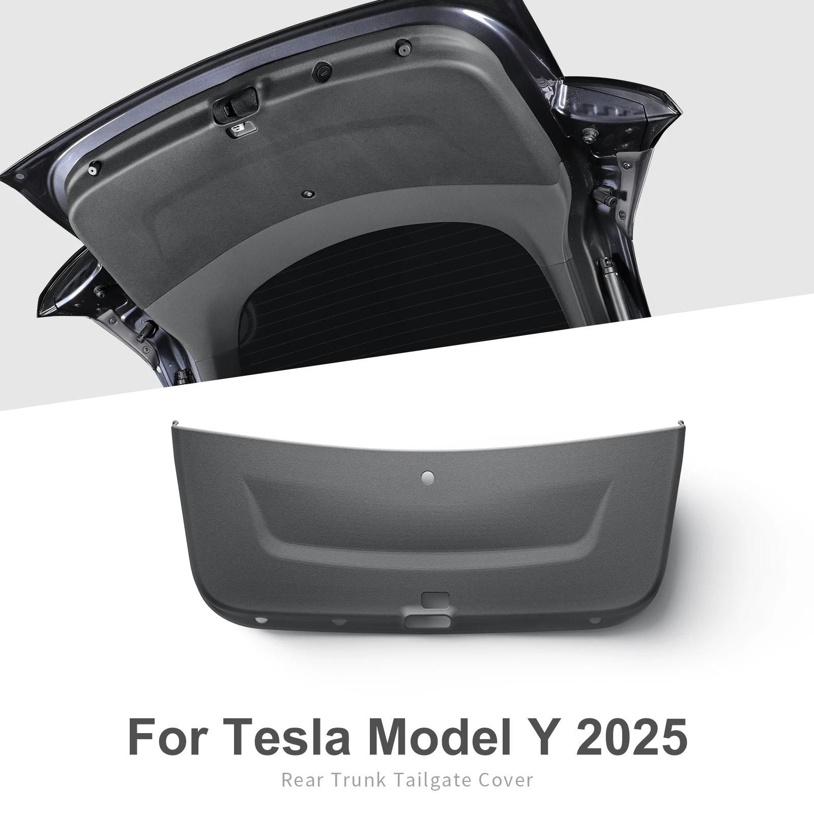 Tesla Model Y Juniper/Launch 2025 Car Trunk Tailgate Protective Pad – TPE Anti-Dirt Cargo Liner Interior Accessory 2