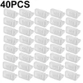 40Pcs White