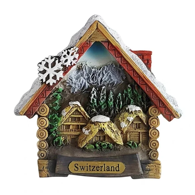 Europe Switzerland 3D Fridge Magnets Tourism Souvenir Refrigerator Magnets Sticker Collection Handicraft Decoration Articles 3
