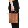 Handles Purse Beach Bag Bamboo Handbag Makeup Travel Shopping with Acrylic Handle for Holiday Mobile phone Wallet 5