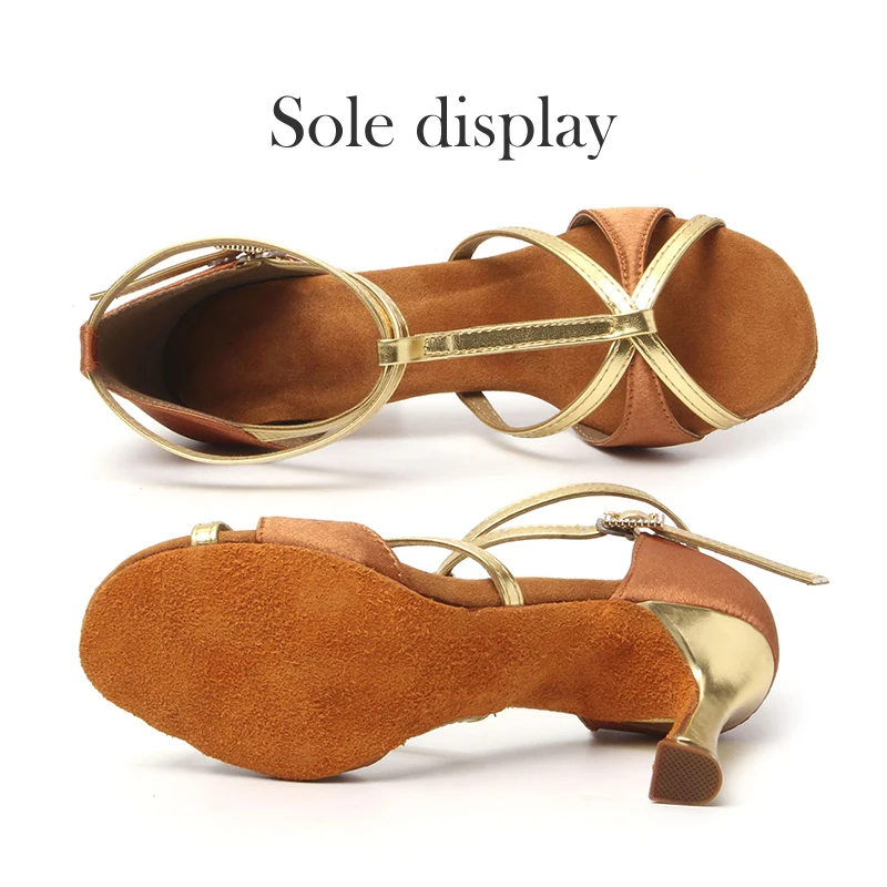 Women Dance Shoes DKZSYIM Latin Dance Shoes For Women Jazz Ballroom Salsa Tango Practice Dancing Shoes Soft Sole